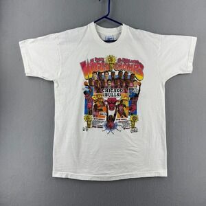 Vintage Chicago Bulls Shirt Mens‎ XL Michael Jordan 1993 Single Stitch Salem USA